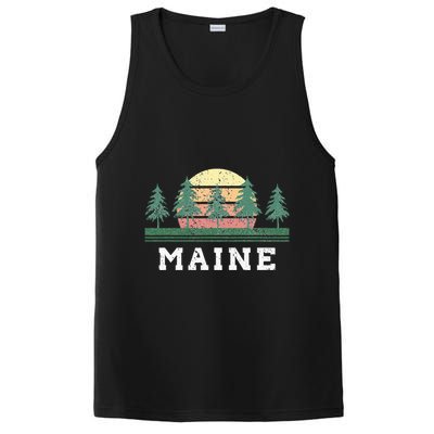 Maine Retro Vintage PosiCharge Competitor Tank