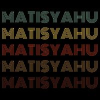 Matisyahu Retro Vintage Style Black Matisyahu Sweatshirt