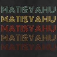 Matisyahu Retro Vintage Style Black Matisyahu Golf Towel
