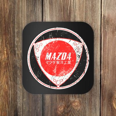 Mazda Rotary Vintage Logo Coaster