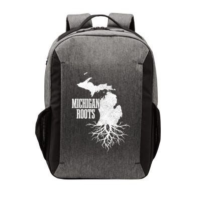Michigan Roots Vintage Pride State Map Gift Vector Backpack