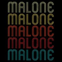 Malone Retro Vintage Style Name Gift 16 in Basic Backpack