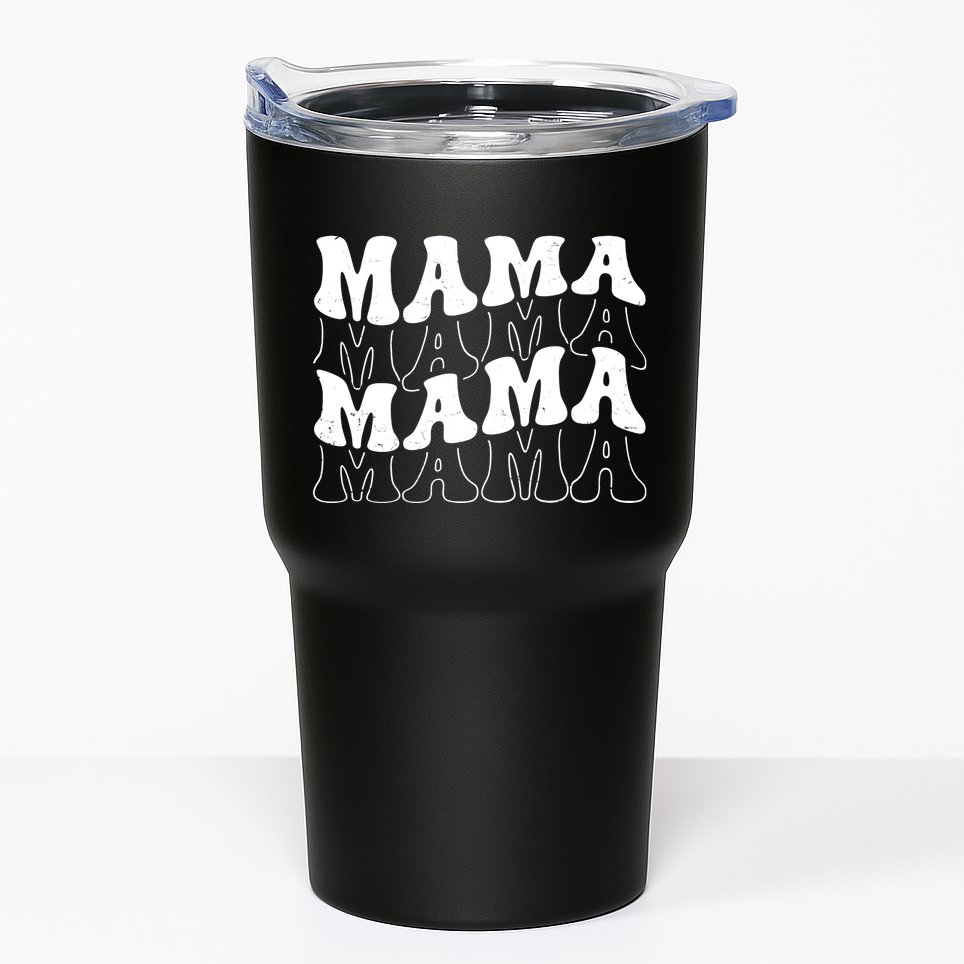 Mama Retro Vintage Cute Gift Tumbler