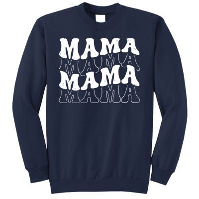 Mama Retro Vintage Cute Gift Tall Sweatshirt