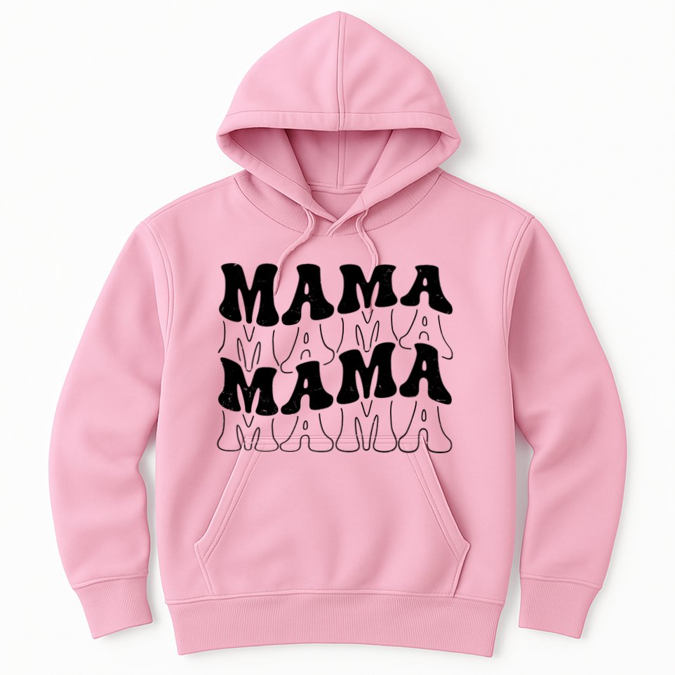 Mama Retro Vintage Cute Gift Hoodie