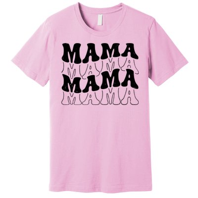 Mama Retro Vintage Cute Gift Premium T-Shirt