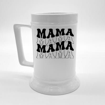 Mama Retro Vintage Cute Gift Beer Stein