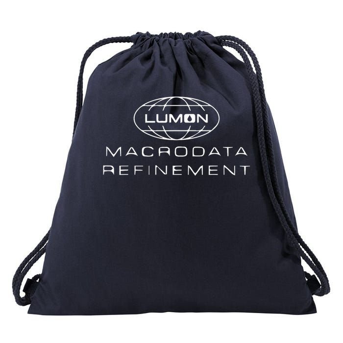 Macrodata Refinet Vintage Drawstring Bag