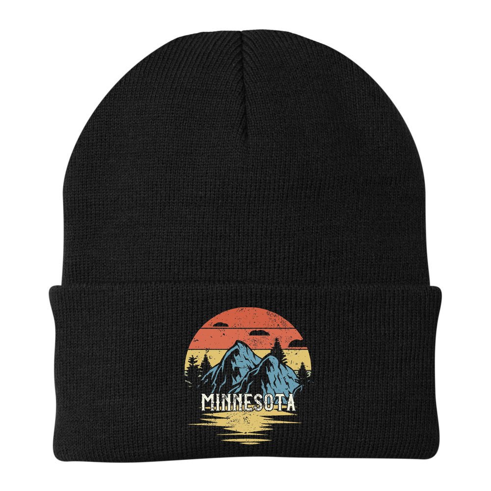 Minnesota Retro Vintage Beanie