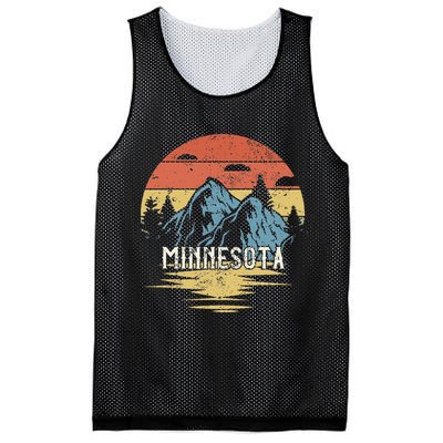 Minnesota Retro Vintage Mesh Reversible Basketball Jersey Tank