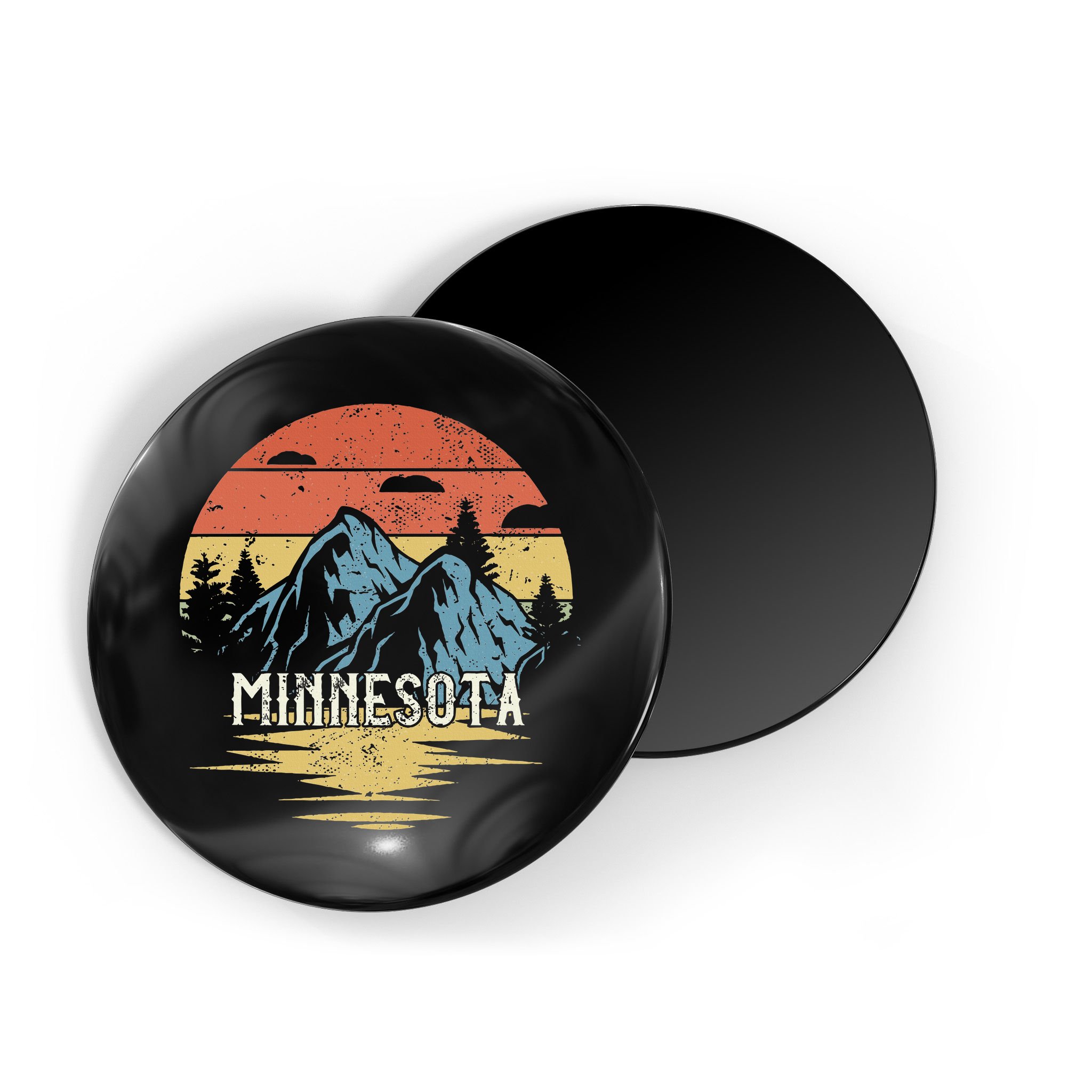 Minnesota Retro Vintage Magnet