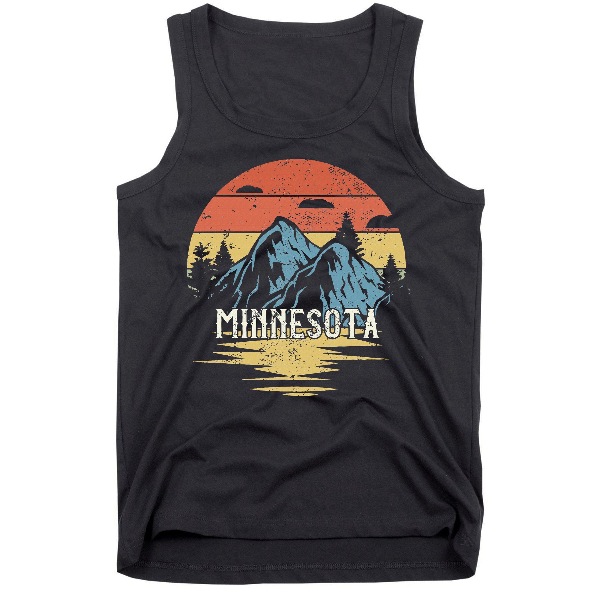 Minnesota Retro Vintage Tank Top