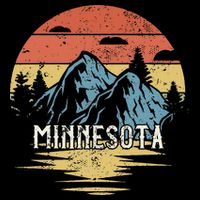 Minnesota Retro Vintage Toddler T-Shirt