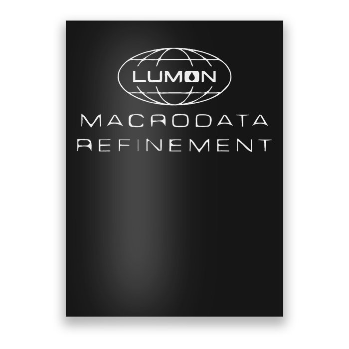 Macrodata Refinement Vintage Poster