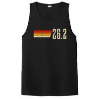 Marathon Running Vintage 26.2 Miles Retro Marathon Runner PosiCharge Competitor Tank