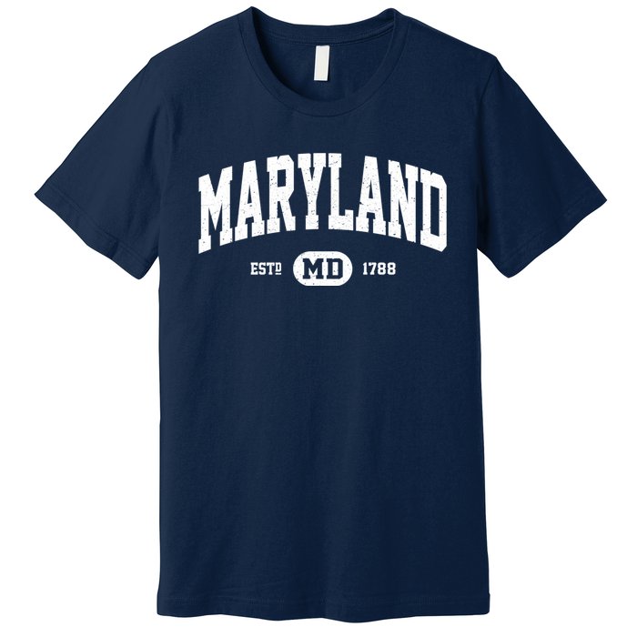 Maryland Retro Vintage Maryland Premium T-Shirt