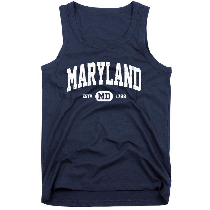 Maryland Retro Vintage Maryland Tank Top