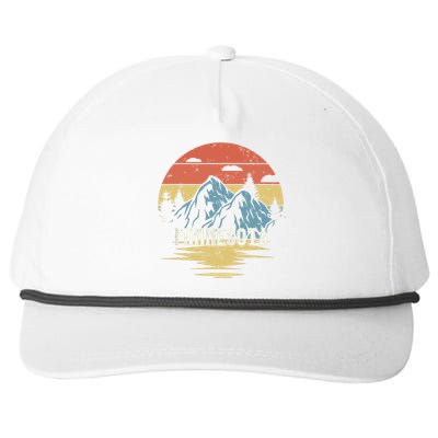 Minnesota Retro Vintage Snapback Five-Panel Rope Hat