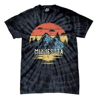 Minnesota Retro Vintage Tie-Dye T-Shirt