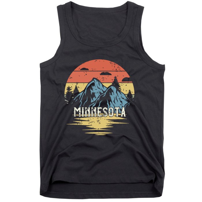 Minnesota Retro Vintage Tank Top