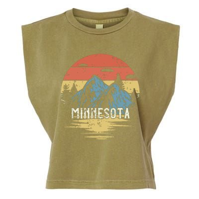 Minnesota Retro Vintage Garment-Dyed Women's Muscle Tee