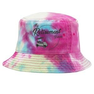 My Retirement Vehicle - Retired Golf Tie-Dyed Bucket Hat