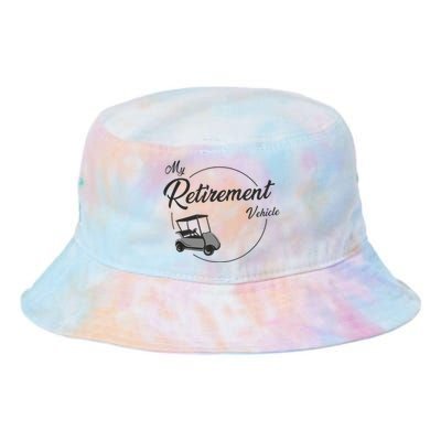 My Retirement Vehicle - Retired Golf Tie Dye Newport Bucket Hat