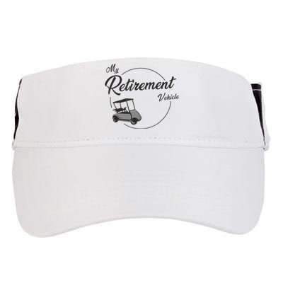 My Retirement Vehicle - Retired Golf Adult Drive Performance Visor