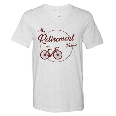 My Retirement Vehicle - Retired Cycling V-Neck T-Shirt