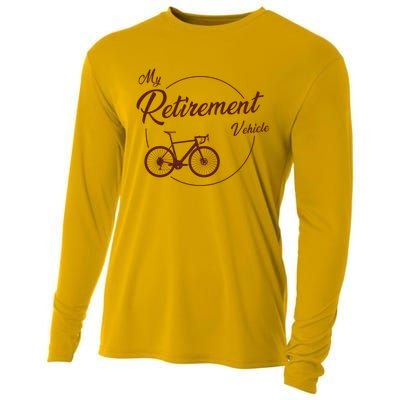 My Retirement Vehicle - Retired Cycling Cooling Performance Long Sleeve Crew