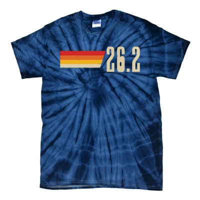 Marathon Running Vintage 262 Miles Retro Marathon Runner Tie-Dye T-Shirt