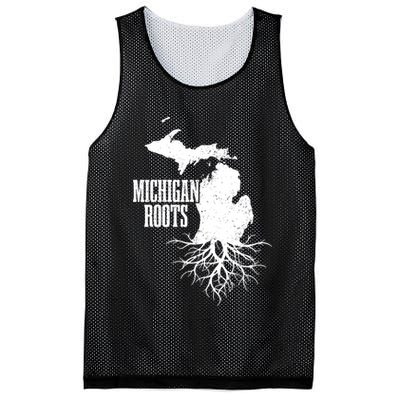 Michigan Roots Vintage Pride State Map Mesh Reversible Basketball Jersey Tank