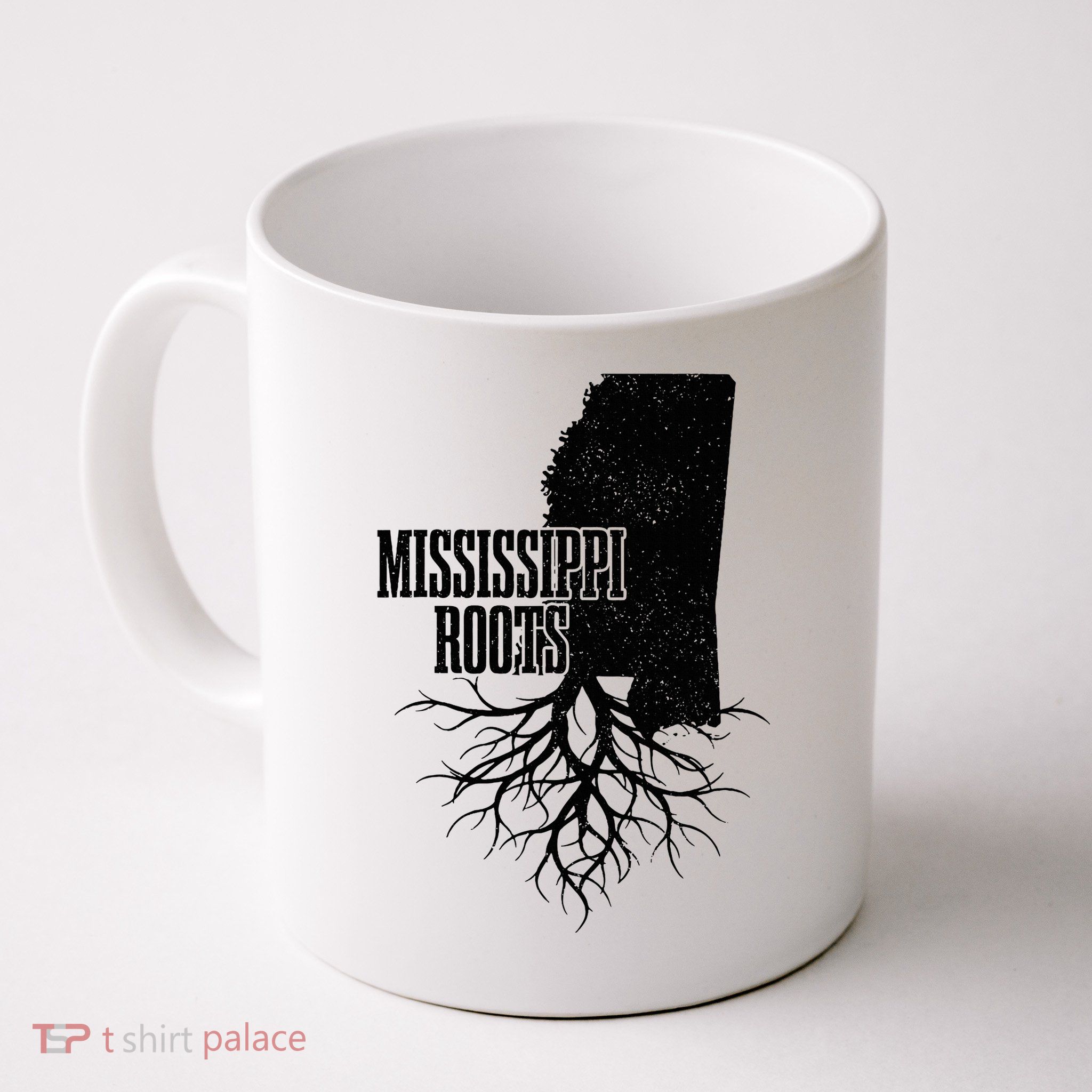 Mississippi Roots Vintage Usa Patriotic Pride State Map Mug