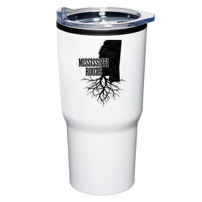 Mississippi Roots Vintage Usa Patriotic Pride State Map Tumbler