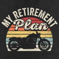 Motorcycle Retro Vintage My Retirement Plan Bike Retirement Hat