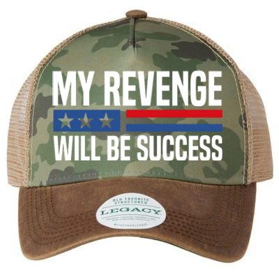 My Revenge Will Be Success Legacy Tie Dye Trucker Hat