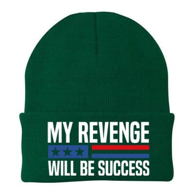 My Revenge Will Be Success Knit Cap Winter Beanie