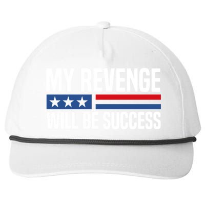 My Revenge Will Be Success Snapback Five-Panel Rope Hat