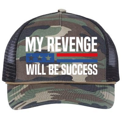 My Revenge Will Be Success Retro Rope Trucker Hat Cap