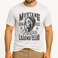 Mustang Run Wild Run Free Rodeo Legend Club Cooling Performance Crew T-Shirt