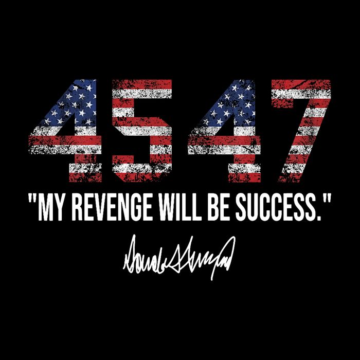My Revenge Will Be Success 45 47 American Flag Vintage Bag