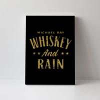 Michael Ray Whiskey And Rain Canvas