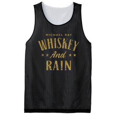 Michael Ray Whiskey And Rain Mesh Reversible Basketball Jersey Tank