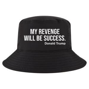 My Revenge Will Be Success American Flag Donald Trump Meaningful Gift Cool Comfort Performance Bucket Hat