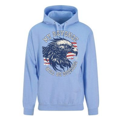 My Revenge Will Be Success Vote Trump 2024 47th Us President Gift Unisex Surf Hoodie