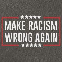 Make Racism Wrong Again Anti Hate Resist Anti Trump Cotton Canvas Backpack