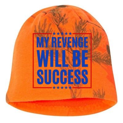 My Revenge Will Be Success Kati - Camo Knit Beanie