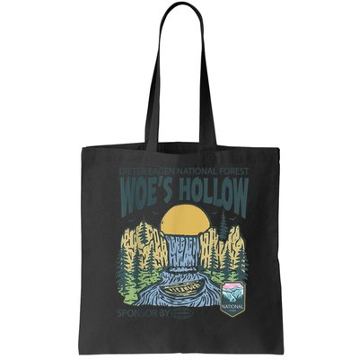 Macrodata Refinement Woes Hallow Tote Bag