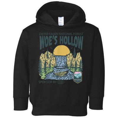 Macrodata Refinement Woes Hallow Toddler Hoodie