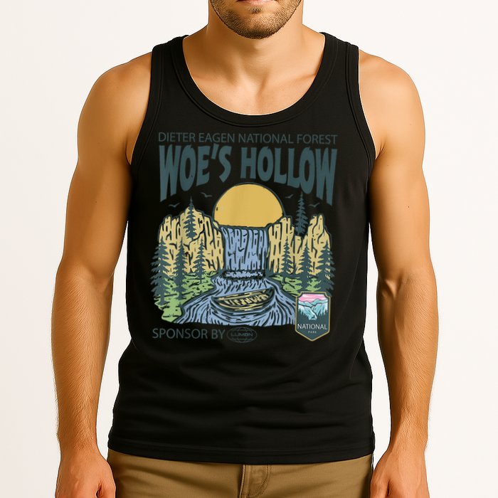 Macrodata Refinement Woes Hallow Tank Top